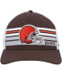 Men's Brown Cleveland Browns Altitude II MVP Trucker Snapback Hat