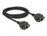 Delock Network Extension Cable S/FTP RJ45 jack to RJ45 jack Cat.6A 2 m black - 2 m - Cat6a - S/FTP (S-STP) - RJ-45 - RJ-45