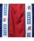 Фото #3 товара Men's Royal, Red Philadelphia 76ers Big and Tall Tape Mesh Shorts