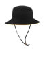 Фото #3 товара Men's Black Iowa Hawkeyes Panama Pail Bucket Hat
