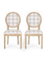 Фото #1 товара Phinnaeus French Country Dining Chairs Set, 2 Piece