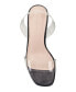 ფოტო #4 პროდუქტის Women's Tia Slingback Lucite Sandals