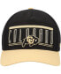 Men's Black Colorado Buffaloes Double Header Hitch Adjustable Hat