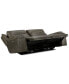 Фото #2 товара Hansley 2-Pc. Zero Gravity Power Recliner Leather Sofa, Created for Macy's