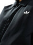 adidas Originals oversized varsity jacket in black