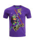 Men's and Women's Purple Teenage Mutant Ninja Turtles Donnie Defender Graphic T-shirt