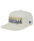 Фото #3 товара Men's White Nashville SC Throwback Corduroy Golfer Adjustable Hat