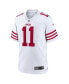 Фото #3 товара Men's Brandon Aiyuk White San Francisco 49ers Player Game Jersey