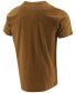 Caterpillar Men's Work Area Logo Graphic T-Shirt Bronz M