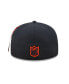 Фото #2 товара Men's X Alpha Industries Navy Chicago Bears Alpha 59Fifty Fitted Hat