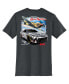 Фото #2 товара Men's Charcoal Bubba Wallace U.S. Air Force Car T-Shirt