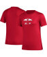 Фото #2 товара Women's Red New York Red Bulls AEROREADY Club Icon T-shirt