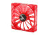 Фото #3 товара Bgears b-PWM 120 Translucent Red with Red LEDs, 15 Blades 2 Ball Bearing PWM fan