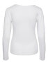 Фото #6 товара Dámské triko PCBARBERA Standard Fit 17141053 Bright White