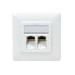 Фото #2 товара LogiLink NK4023 - White - Conventional - Any brand - Glossy - RJ-45 - 80 mm