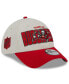 Фото #2 товара Men's Stone, Red Tampa Bay Buccaneers 2023 NFL Draft 39THIRTY Flex Hat