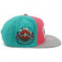 Mens MITCHELL & NESS NBA BLOCK OUT SNAPBACK HWC SPURS