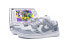 Кеды Nike Dunk Low граффити GS с белым в сером DH9765-100 35.5 - фото #1