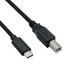 Фото #1 товара ROLINE USB2.0 Kabel Typ C-B ST/ST 3m - Cable - Digital