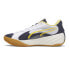 Фото #3 товара Puma Black Fives X AllPro Nitro Basketball Mens Blue Sneakers Athletic Shoes 37