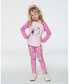 ფოტო #2 პროდუქტის Big Girls Baseball Top With Print Unicorn