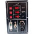 GOLDENSHIP 15A 12V Illuminated 3 Switches Panel With Fuse Holders