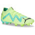 Фото #2 товара Puma Future Ultimate Firm GroundAg Soccer Cleats Womens Yellow Sneakers Athletic