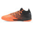 Фото #5 товара Puma Future Z 1.3 Pro Court Indoor Soccer Mens Black, Orange Sneakers Athletic S