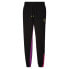 Фото #1 товара Puma Ski Club Color Block Sweatpants Mens Black Casual Athletic Bottoms 53972101