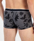 BOSS by Men's Trunk 24 Stretch Floral Trunks Серый, S - фото #4