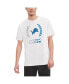 Men's White Detroit Lions Miles T-shirt