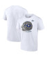 Фото #2 товара Men's White Los Angeles Rams Super Bowl LVI Champions Ring T-shirt