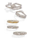 ფოტო #5 პროდუქტის Diamond Curved Solitaire Enhancer Ring Guard (3/8 ct. t.w.) in 14k White or 14K Gold