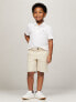 Kids' Flag Logo Stretch Polo