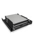 ICY BOX IB-AC643 - HDD Cage - Aluminium - Black - 2.5" - China - 101 mm