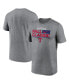 ფოტო #1 პროდუქტის Men's Heather Charcoal Texas Rangers 2023 World Series Fall Classic T-shirt