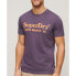 ფოტო #1 პროდუქტის SUPERDRY Venue Classic Logo short sleeve T-shirt