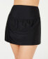 Фото #3 товара Plus Size Tummy-Control Swim Skirt, Created for Macy's