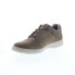 Фото #4 товара Rockport Beckwith Ubal CI3570 Mens Gray Wide Leather Lifestyle Sneakers Shoes