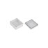 Plastic case Kradex Z59JS ABS with gasket and sleeves IP67 - 125x115x58mm light-colored