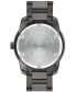ფოტო #3 პროდუქტის Men's Swiss Bold Verso Gunmetal Ion-Plated Steel Bracelet Watch 42mm