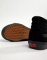 Vans SK8-Hi suede trainers in black