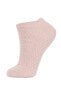 Kadın 5'li Pamuklu Patik Çorap Z7555azns