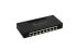 LevelOne GEU-0821 - Managed - Gigabit Ethernet (10/100/1000) - Full duplex - Wall mountable