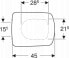 Фото #4 товара Deska sedesowa Geberit Geberit Selnova Compact Deska sedesowa, mocowanie od góry, kształt geometryczny, wolne opadanie, zachodząca pokrywa deski sedesowej, antybakteryjna [36]