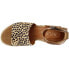 Фото #6 товара Matisse Roma Leopard Espadrille Wedge Womens Brown Casual Sandals ROMA-LEO