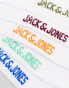 Фото #2 товара Jack & Jones 5 pack tennis sock with script logo in white