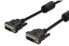 Фото #1 товара DIGITUS DVI Connection Cable - 3 m - DVI-D - DVI-D - Black - Nickel - 1 pc(s)