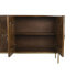 Sideboard DKD Home Decor Golden Dark brown Metal Mango wood 170 x 40 x 90 cm