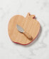 Knock on Wood Cheese Board with Knife Set